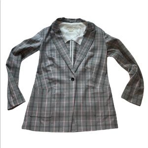 Treasure & Bond Plaid Blazer